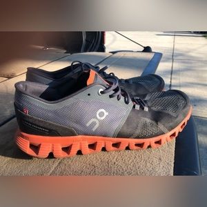 On Cloud X 11.5 Mens Running Sneaker Trainer Rust Rock Style 40-99241